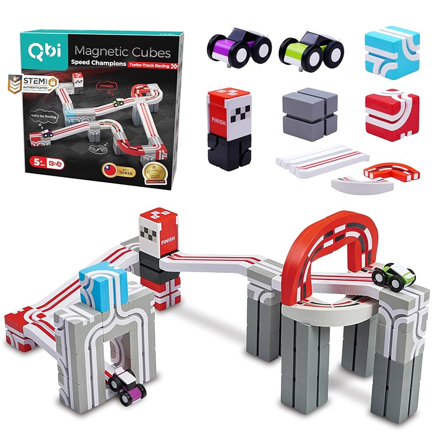 Qbi Magnetic Cubes BASIC 知育玩具 Amazon.com: QBI Magnetic Blocks for Toddlers Ages 2-4｜STEM